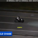 Motorcyclist leads officers on high-speed chase through Los Angeles